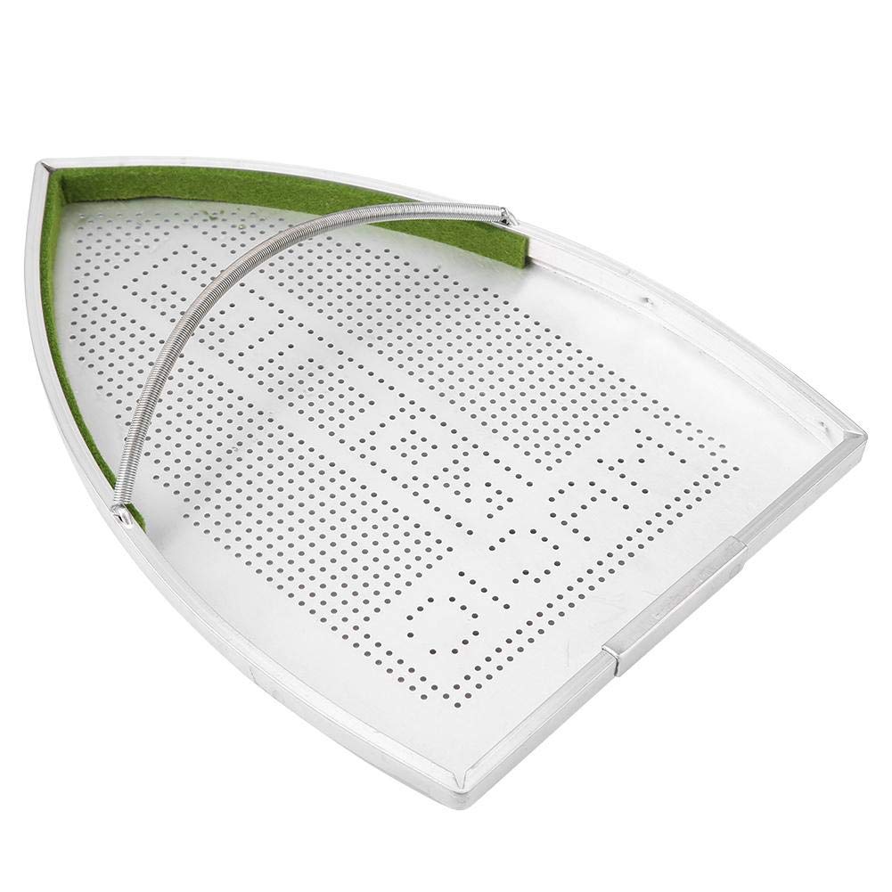 Ironing Accessories Iron Soles Aluminum Material Electric Iron Assistant Tool Ironing Aid Board Protect Fabrics Silk Cloth Garment Iron Shoe Cover for Cloth Ironing BS-6PC