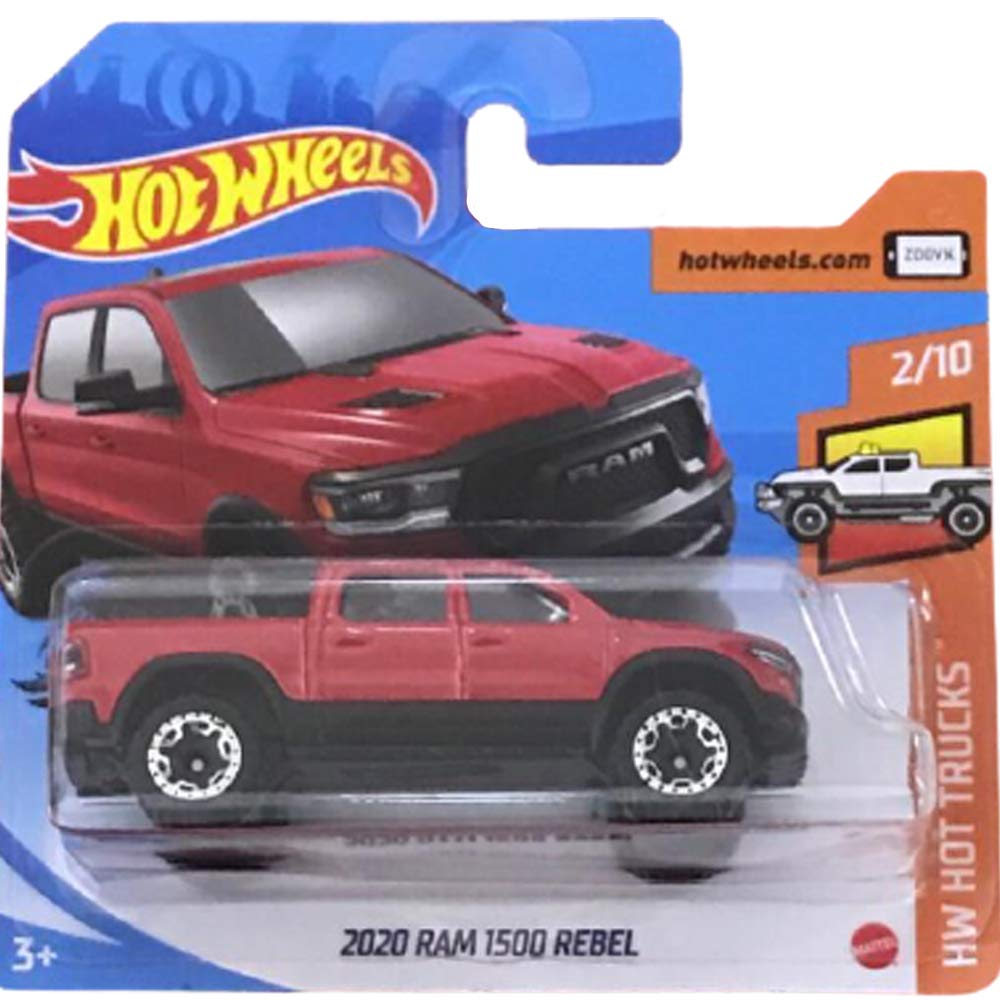 Hot Wheels 2020 RAM 1500 Rebel HW Hot Trucks 2/10 2020 Short card