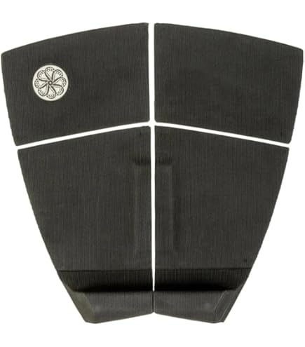 Rear Deck Surf Pad Octopus Scramble II Traction Pad - Black