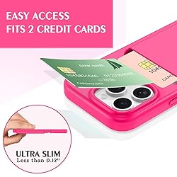 Petocase for iPhone 15 Pro Max Wallet Case Card