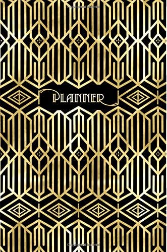 2019 Weekly Planner Art Deco Design 134 Pages: (Notebook, Diary, Blank Book) (2019 Planners Calendars Organizers Datebooks Appointment Books Agendas) Paperback – October 16, 2018
