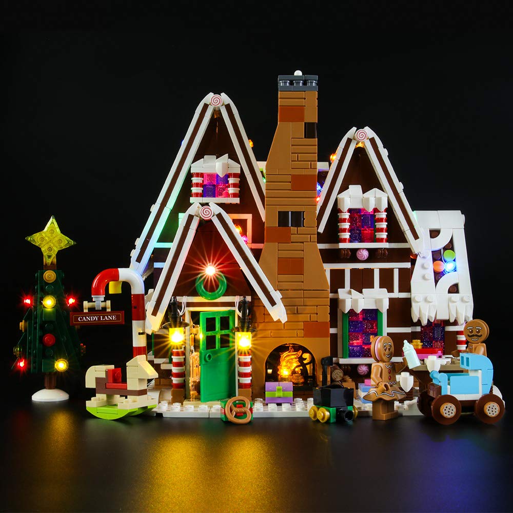 LIGHTAILING Light Set For (Creator Gingerbread House) Building Blocks Model - Led Light kit Compatible With Lego 10267(NOT Included The Model)