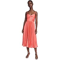 amur juliett strapless pleated asymmetric midi dress Delyth Strapless Dress Ombre Petal / 0