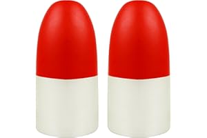 SILANON Crab Trap Floats Buoy, Crab Pot Buoy Shrimp Trap Float Kayak Stabilizer Fishing Marker Buoys 5x11 6x14 7x14 inch Red/White