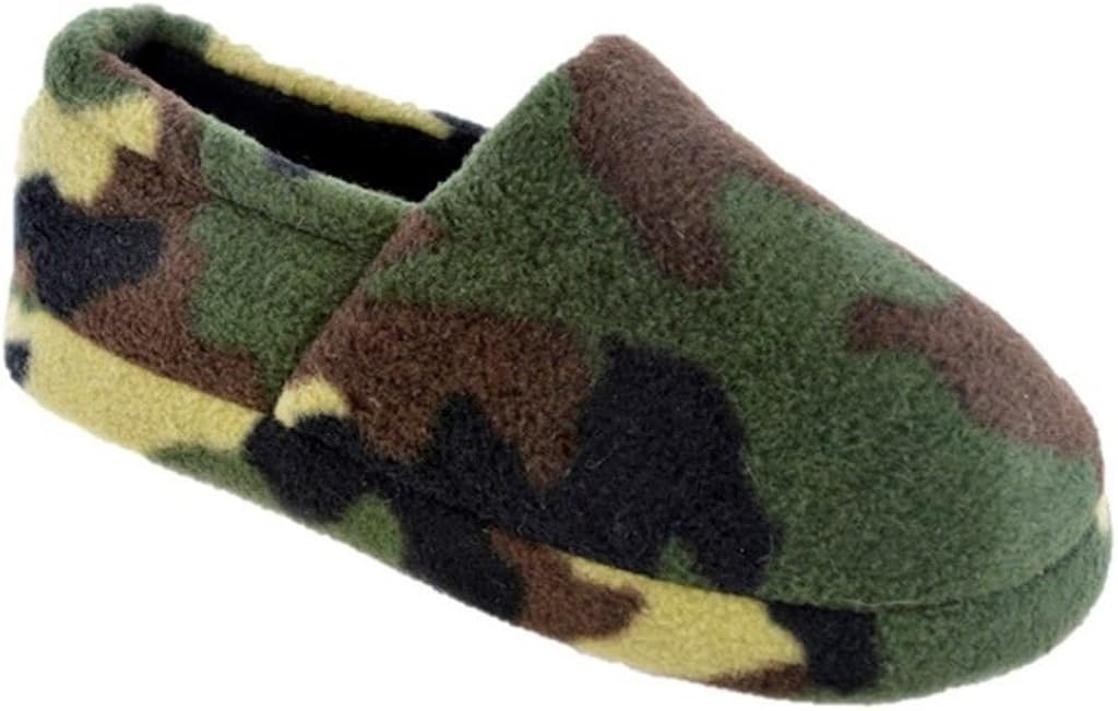 Camo Slippers Style FT1025 Colour Green Size 1112 Amazon.co.uk Clothing