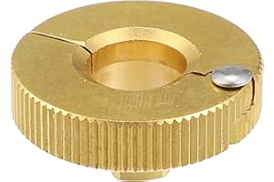 Motoforti Universal 3/8 Oil Fuel Line Disconnect Tool, Transmissions Radiators Oil Cooler Lines Disconnect Tool, 3/8 Inch, Aluminium, 22930, Gold Tone