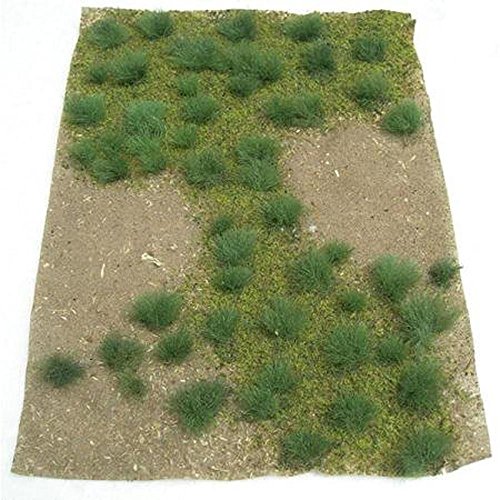 JTT Kids Playing Set Landscaping Details Green Grassland, 5" X 7" Sheet