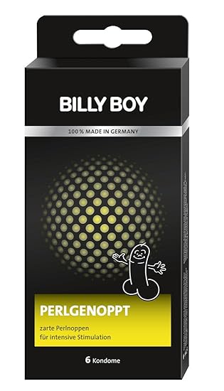 Billy Boy Perlgenoppt 6er, 1er Pack (1 X 6 Stück)