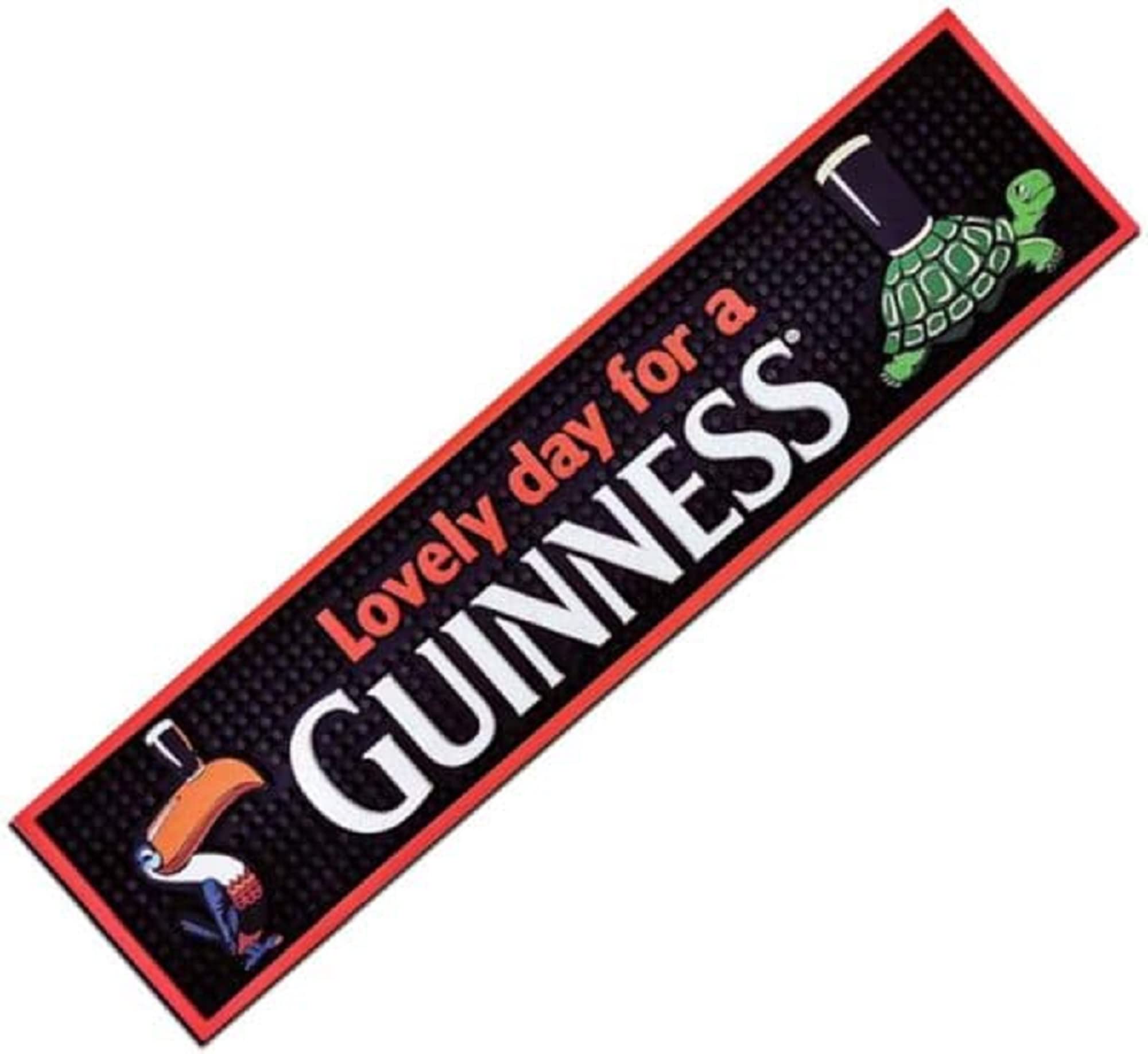 Carrolls Irish Gifts Guinness PVC Bar Mat