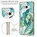Galaxy S8 Case,Cutebe Shockproof Hard PC+ TPU Bumper Case Scratch-Resistant Cover for Samsung Galaxy S8 (2017) Palm Leaf