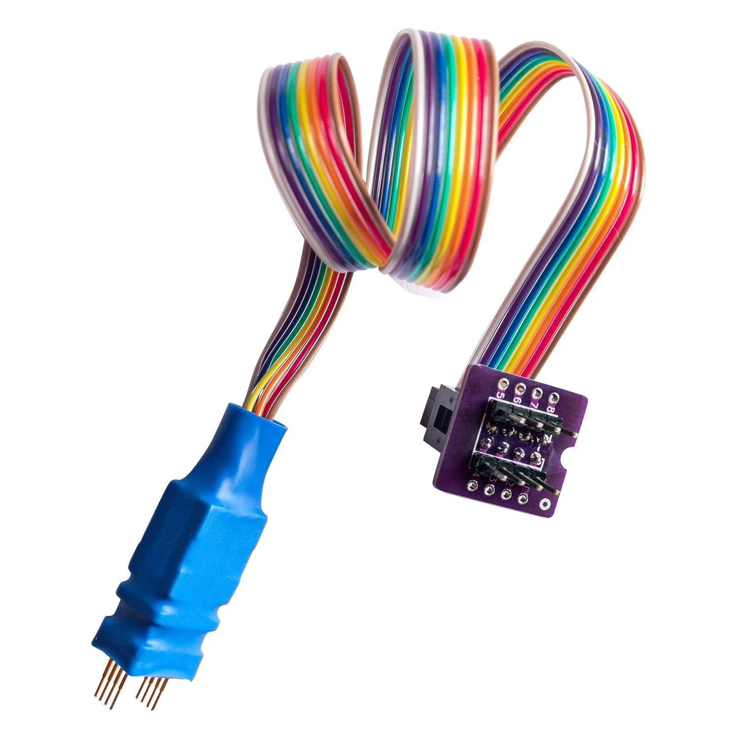 Photo 1 of DFN8 QFN8 WSON8 chip Clip Probe line 5 * 6mm Read Write chip Circuit Programming 1.27 for with USB Programmer EZP2019 EZP2023 T76,T56,T48,RT809F,RT809H