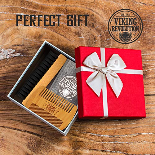 4 Beard+Comb+Brush+Set+Men