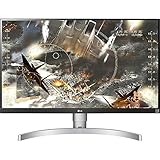 LG 27UK650-W 27 Inch 4K UHD IPS LED Monitor with HDR 10 and Adjustable Stand