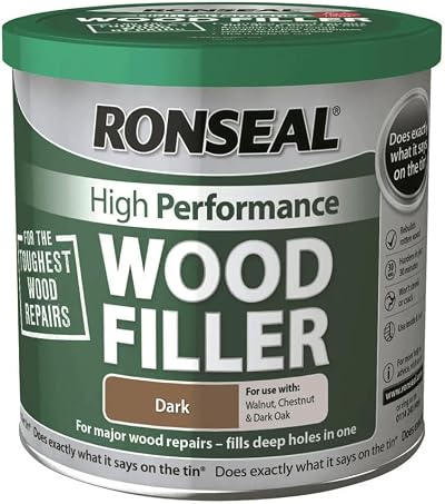 Ronseal HPWFD550G 550g High Performance Wood Filler Dark