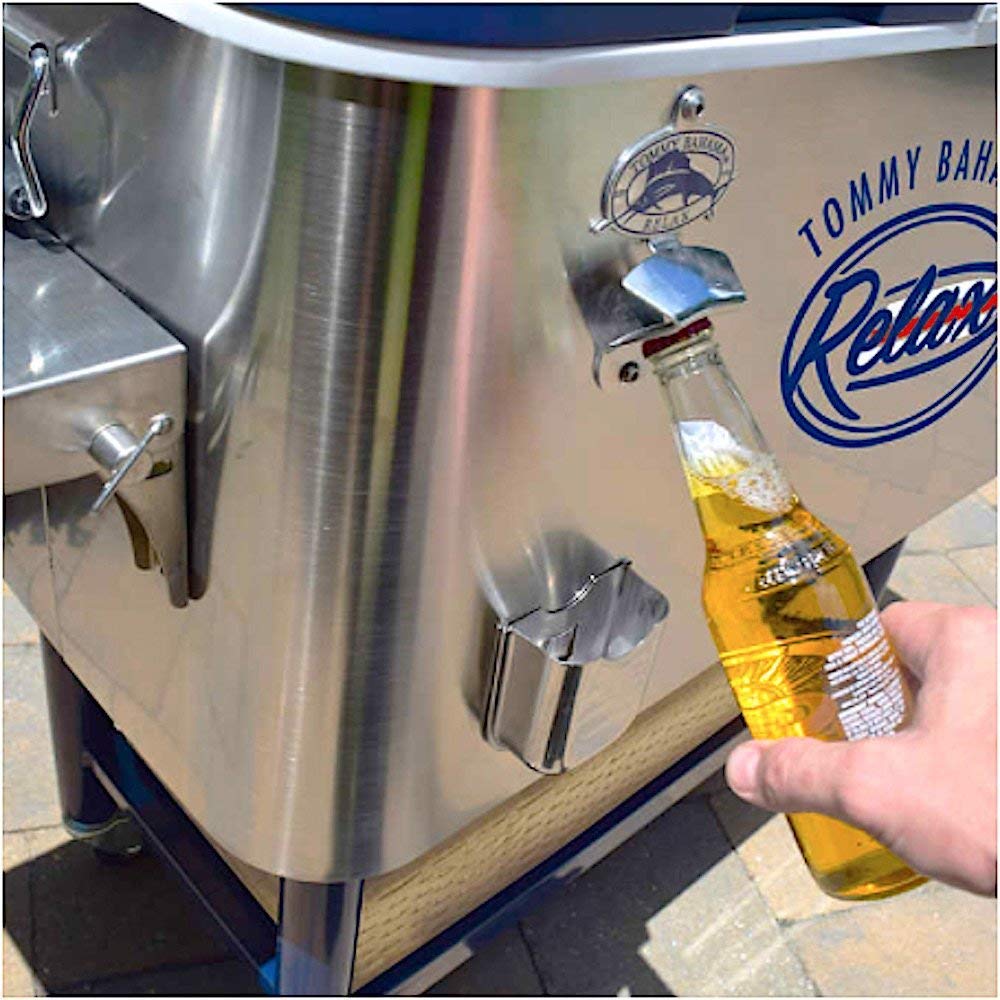 tommy bahama stainless steel cooler