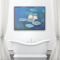 Yomcut Claude Monet Canvas Wall Art - Water Lily