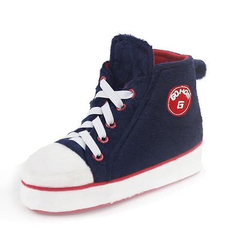 Gohom House Sneaker Slippers for Men Warm Winter Funny Cozy Indoor