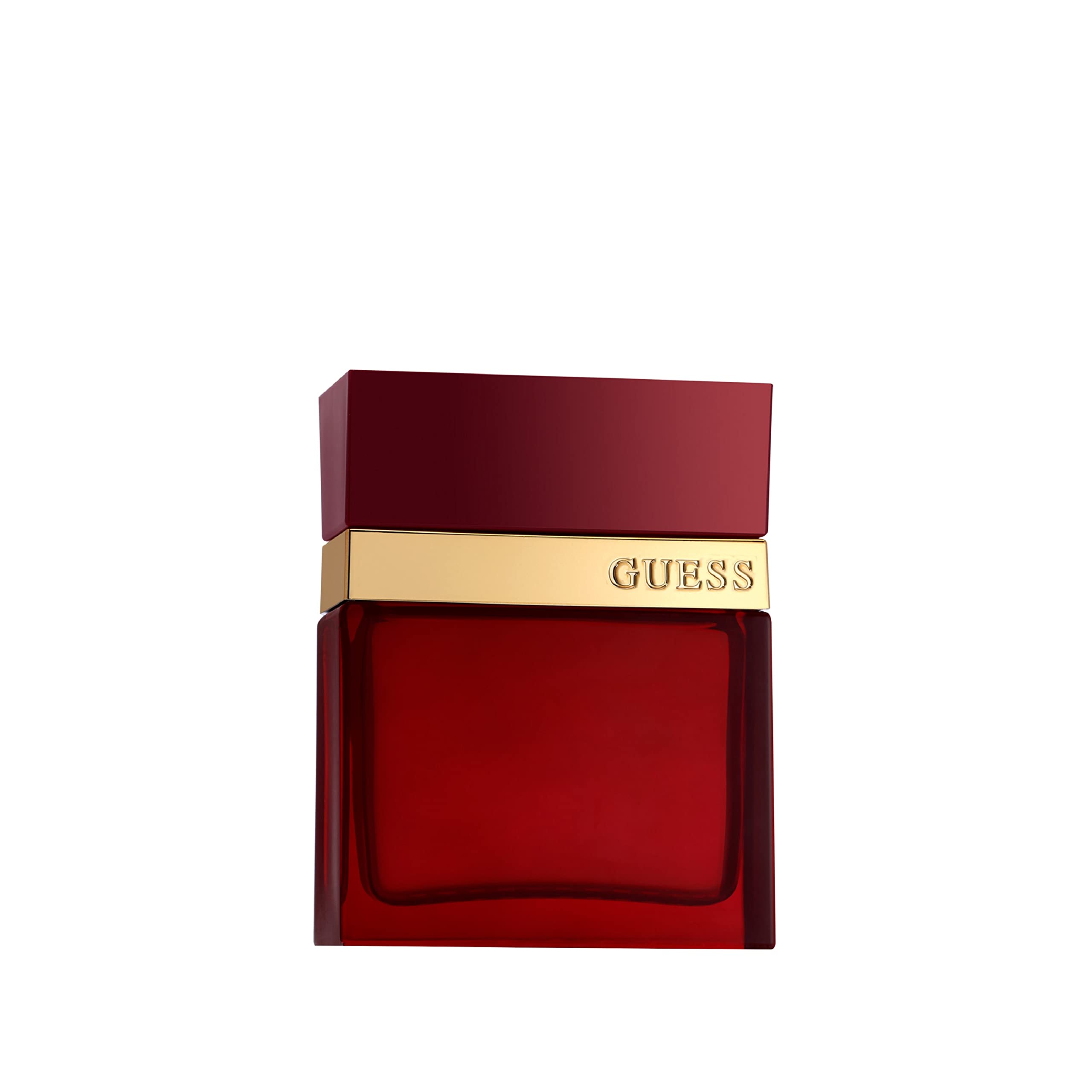 GUESS Seductive Red, Eau de Toilette for Men, Amber Vanilla Perfume, Elegant and Long-lasting