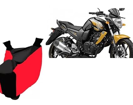 Bike Body Cover For Yamaha Fzs F1 In Red And Black Color Amazon In Car Motorbike