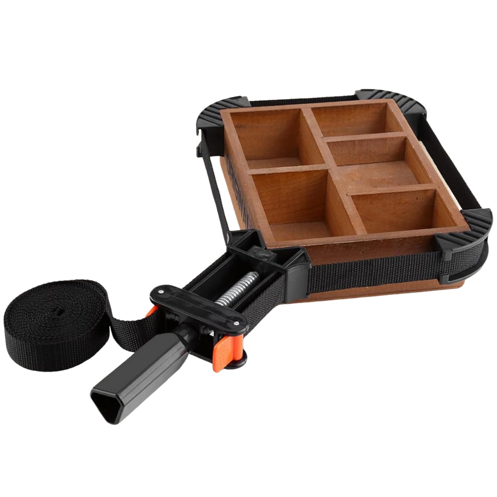 VIFERR Band Strap Clamp, Adjustable Corner Band Clamps 4 Jaws Picture Frame Holder Band Clamp Woodworking Tool for Picture Frame Drawer