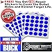 EASYSHOT Shooting Targets 18 X 12 inch. Shots are Easy to See with Our High-Vis Neon Blue & Red Colors. Thick Silhouette Paper Sheets for Pistols, Rifles, BB Guns, Airsoft, Pellet Guns & More.