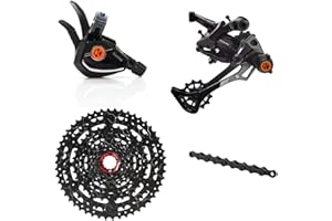 Box One/Two Prime 9 X-Wide 11-50T Range Multi Shift Drivetrain Cycling Groupset Shifter Rear Derailleur Bike Cassette Chain S