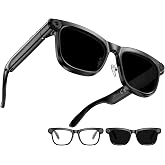 Bapick AI Smart Glasses with Camera, 8MP HD Camera Glasses for Men Women | Photo Capture,Object Recognition,Video Recording Sunglasses,Real Time Translation,Voice Assistant, Bluetooth Open-Ear Music