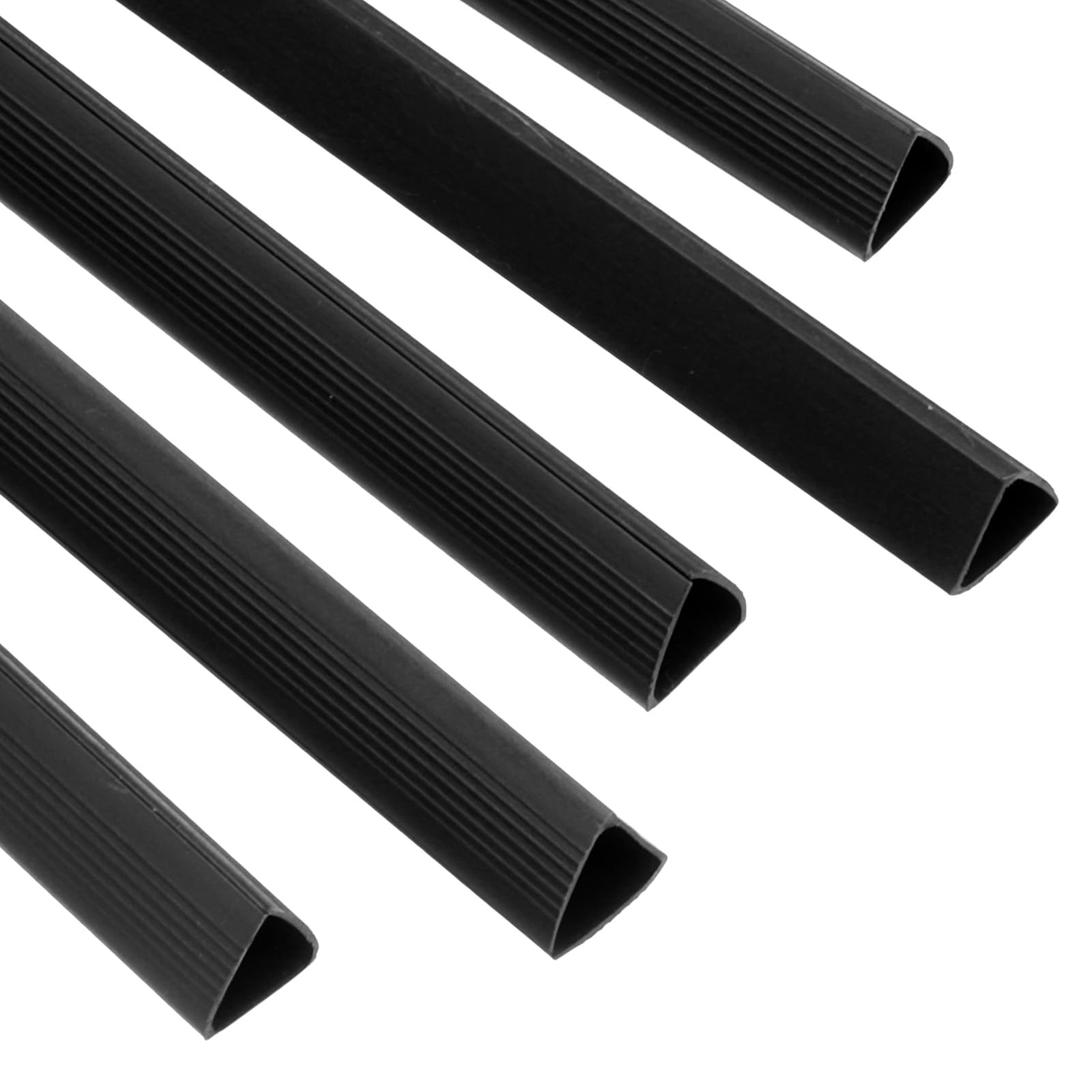 Photo 1 of PATIKIL 20Pcs Binding Bars, 15mm Binding Bars Slide Grip 120 Sheets Capacity A4 Size Report Binder Presentation Binder for Report Cover Resume, Black