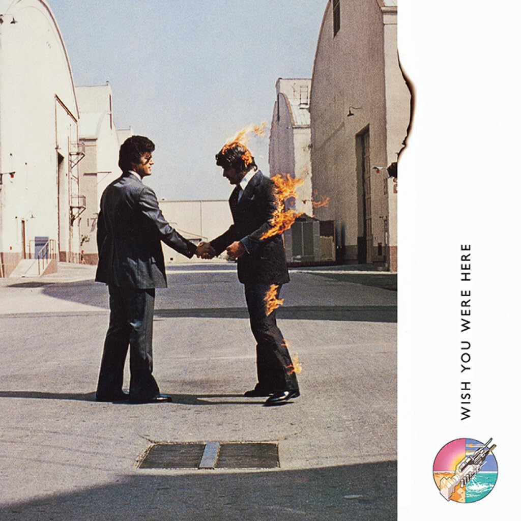 Pink Floyd (Wish You Were Here 2.5cm 40 x 40cm Album Cover Canvas Print