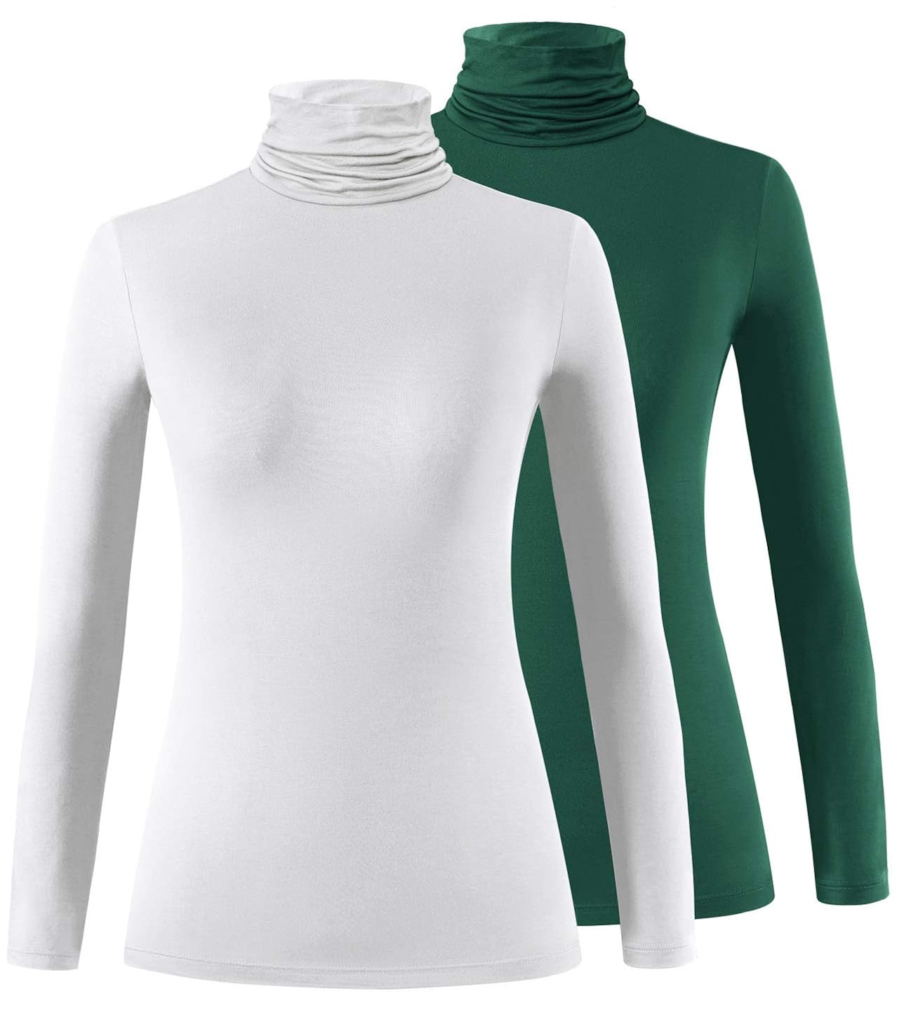 Buy Xelky Womens Long Sleeve Turtleneck Shirt Lightweight Slim Turtle