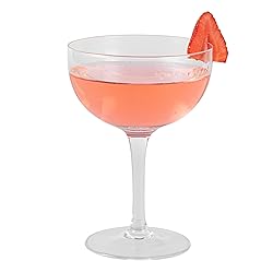 Restaurantware-Vetri 8 Ounce Coupe Glasses, 6