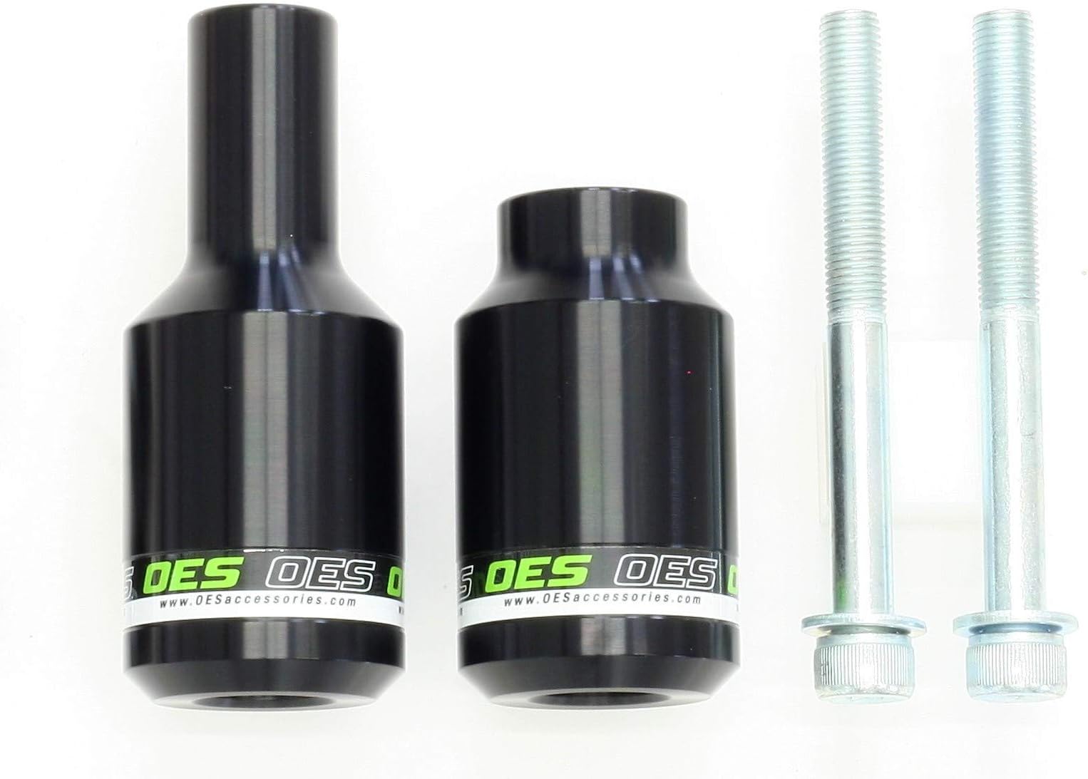 OES Frame Sliders Spools Fork Sliders 2019 2020 2021 2022 2023 Ninja ZX6R 636 No Cut (Green)