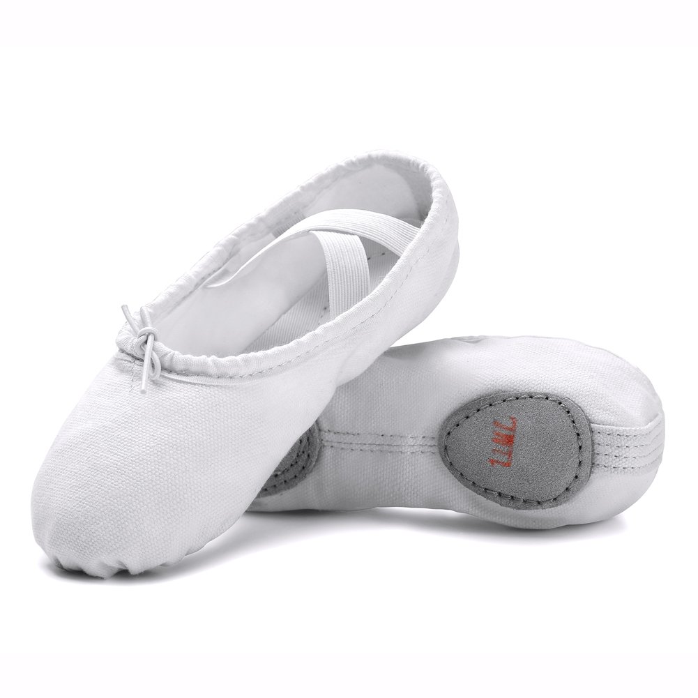 Amazon.com: STELLE chatitas de ballet/de yoga de tela (para bebés, niñas,  jóvenes y mujeres), Blanco, 4 M US grande niño: 0767408769266: Ropa,  Zapatos y Joyería