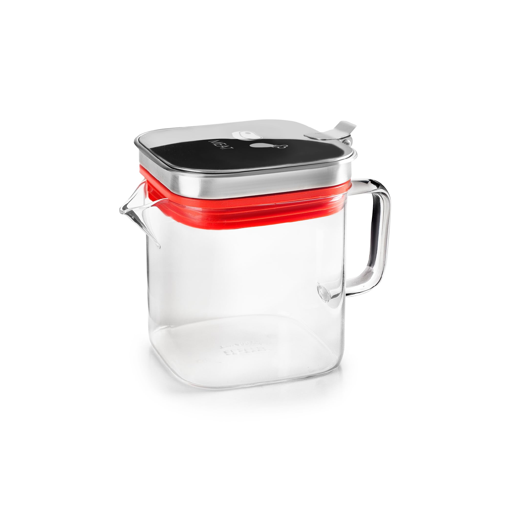 IBILI - 743550 - Square Oil Recycling Container For Meat