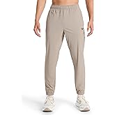 Reebok Mens Repeat Pant, Standard Fit, 30” Inseam, Lightweight Stretch Recycled Nylon Fabric