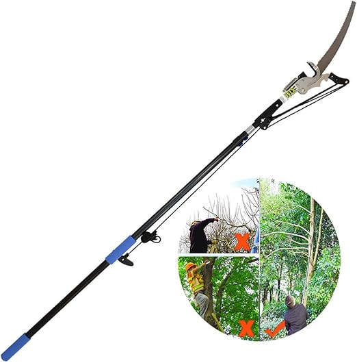 Professional Extendable Tree Pruner, 2 in 1 Tree Loppers