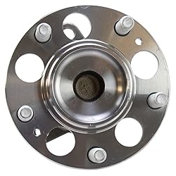 TRQ 2 Piece Rear Wheel Bearing & Hub Assembly Set