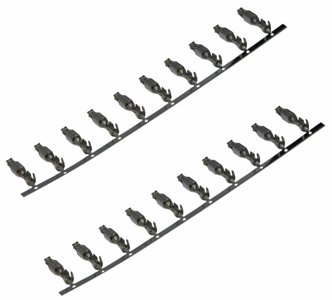 Aerzetix 20 x Female Pins for ISO Quadlock Beam Connector