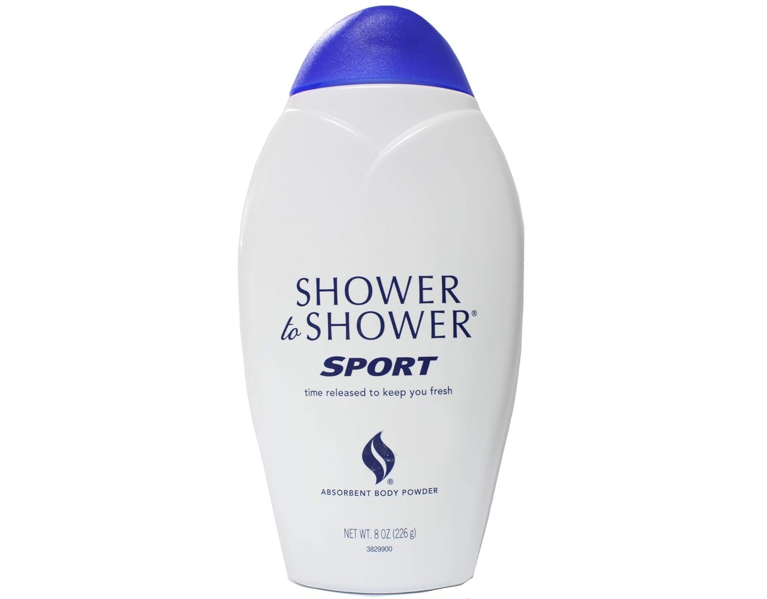 SHOWER TO SHOWER Body Powder Sport 8 oz (Pack of 6)
