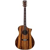 Bromo BAR 4GCE All-Solid Acoustic/Electric Guitar from Solid Mango Wood