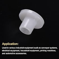 uxcell 24pcs Flanged Sleeve Bearings Plastic