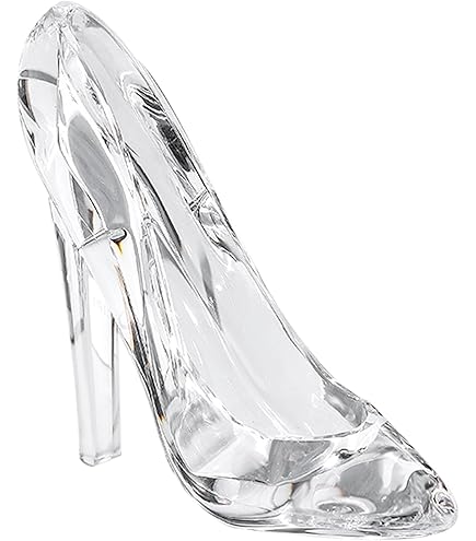 Amazon.com: Crystal World Glass Slipper - Med. : Clothing, Shoes