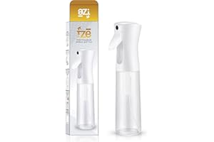FZE® Spray Bottles Pack of 1 300ml, Spray Bottle for Hair with Ultra Fine Mist, Continuous Spray Bottle for Watering Plants, Hair, Cleaning & For Skin Care [ Spray Stream]