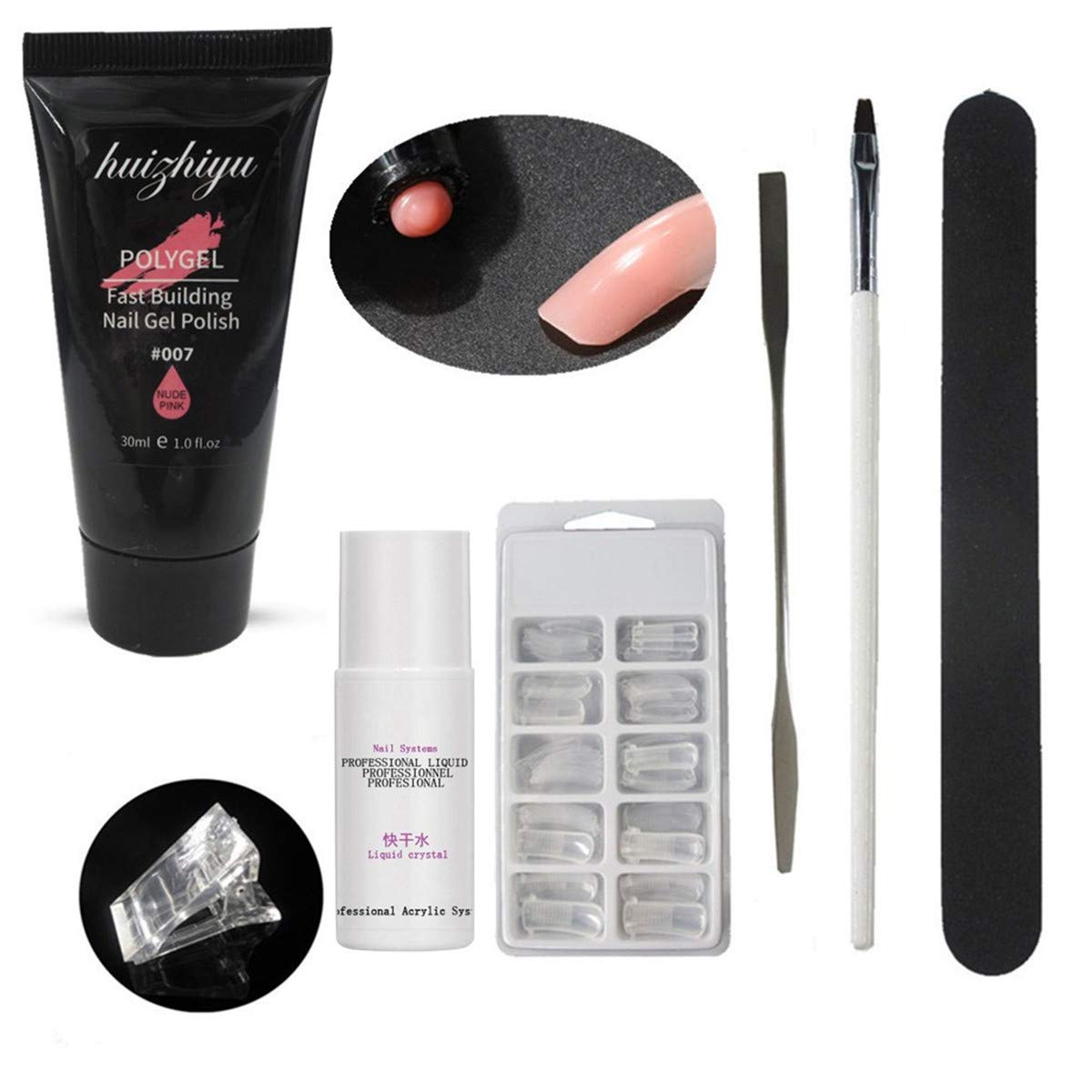 Thenxin Poly Nail Extension Gel Kit Nail Enhancement