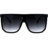 PASTL Oversized Style Sunglasses Flat Top Square Unisex Modern Fashion UV400