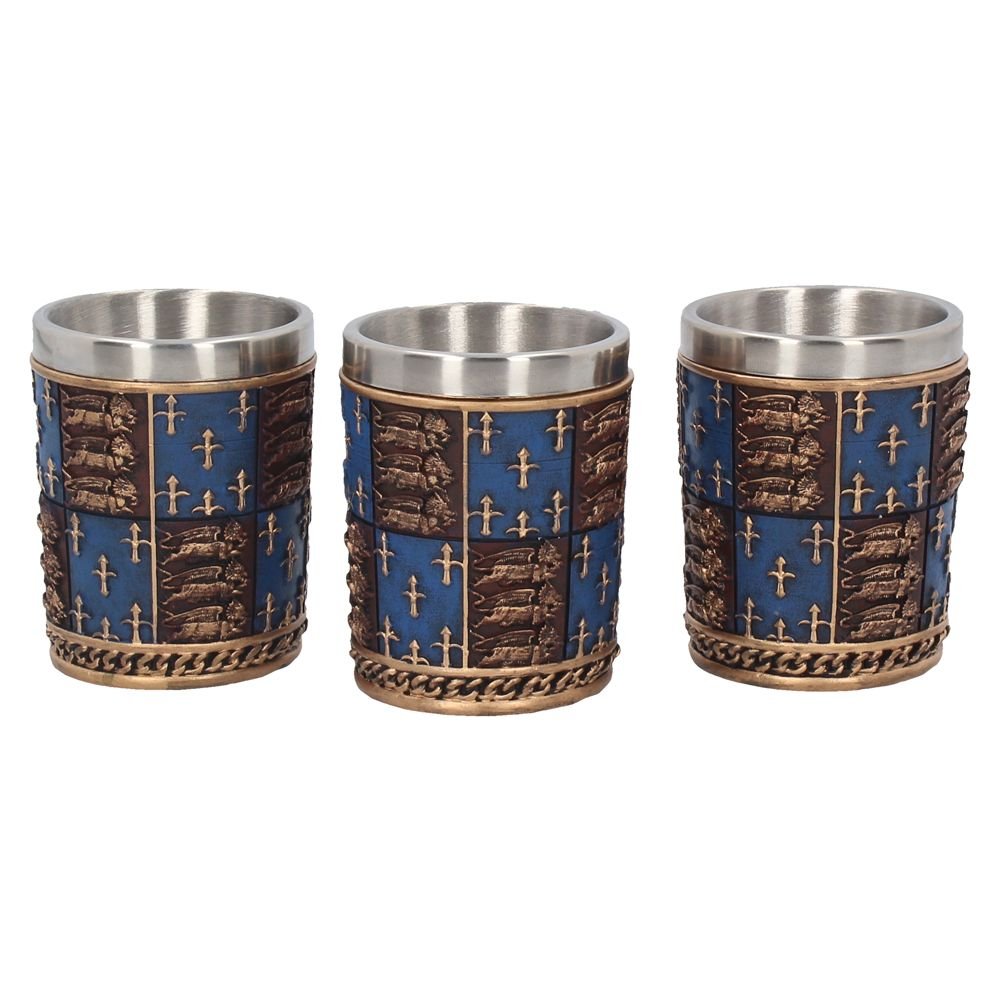 Nemesis Now Medieval (Set of Four) Shot Glasses 12cm Blue