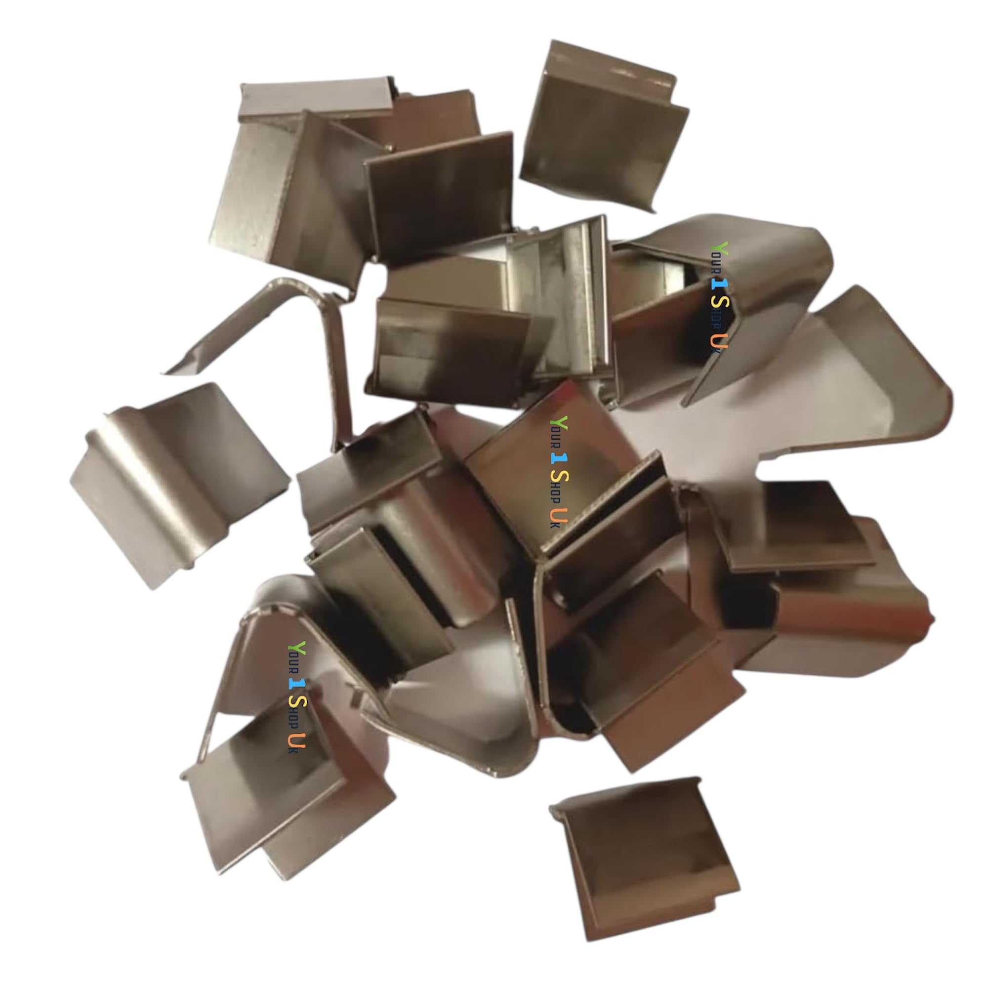 Lead Flashing Fixing Clips Fixes Lead Sheet Into A Joint Chase Joints 6mm - 18mm Lead Wedging Pointing Brickwork Pack of 50