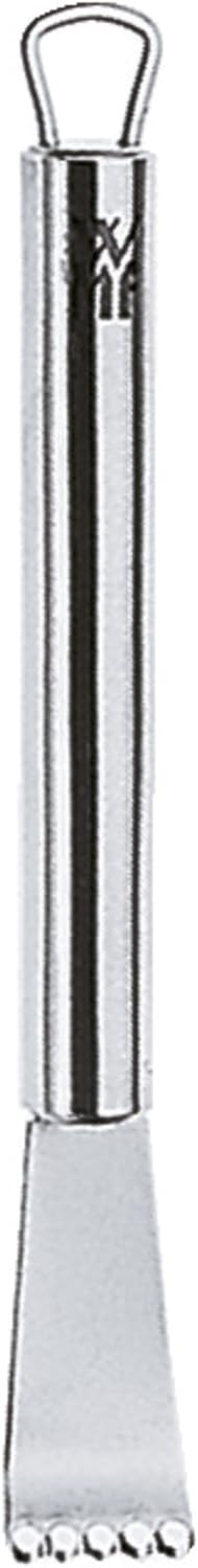WMF Profi Plus Zitronenschaber 14,5 cm, Zestenrreisser, Cromargan Edelstahl teilmattiert, spülmaschinengeeignet