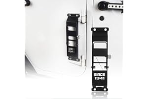 V8 GOD JK Wrangler Door Hinge Steps Foot Peg for Jeep Wrangler 2007-2018 JK & JKU- 1PC