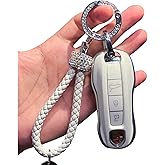 Savzokiw Car Key Case Keyshell Covers Suitable for Porsche Panamera 2017-2020 Cayenne 2018-2020 911 2019-2022